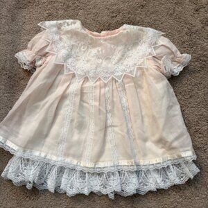 Gunne Sax 18M Lace Trim Dress 1980's